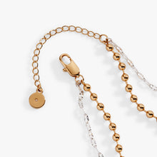 Load image into Gallery viewer, Moon Magic 2 Row Charm Bracelet