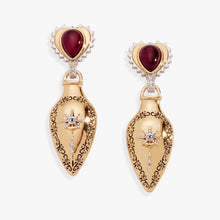 Load image into Gallery viewer, Moon Magic Potion Bottle Drop Earring