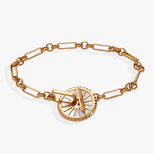 Load image into Gallery viewer, Starburst Mother of Pearl Toggle Bracelet