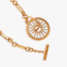 Load image into Gallery viewer, Starburst Mother of Pearl Toggle Bracelet