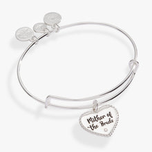 Load image into Gallery viewer, Mother of the Bride Heart Bangle
