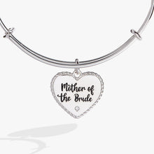 Load image into Gallery viewer, Mother of the Bride Heart Bangle