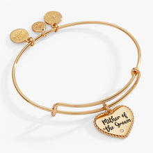 Load image into Gallery viewer, Mother of the Groom Heart Bangle