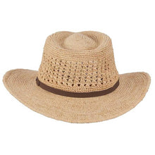 Load image into Gallery viewer, Scala Puerto- Straw Fedora Hat