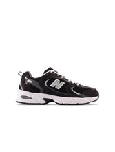 Load image into Gallery viewer, New Balance Mens 530 Running Shoes - Black/White