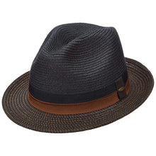 Load image into Gallery viewer, Scala York - Straw Fedora Hat
