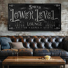Load image into Gallery viewer, Personalized Lower Level Sign