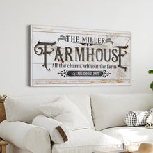 Load image into Gallery viewer, Personalized Farmhouse Sign II