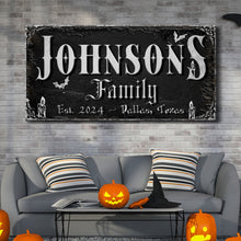 Load image into Gallery viewer, Personalized Gothic Sign V