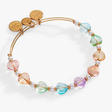 Load image into Gallery viewer, Colorful Heart Beaded Bangle