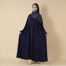 Load image into Gallery viewer, Relaxed Fit Lantern Sleeves Crepe Abaya (MA190)