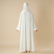 Load image into Gallery viewer, Relaxed Fit Lantern Sleeves Crepe Abaya (MA190)