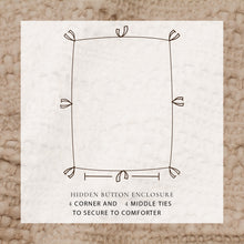 Load image into Gallery viewer, 100% Cotton Honeycomb Waffle Duvet Set - Mattea Collection