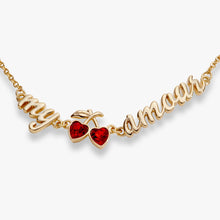 Load image into Gallery viewer, 'My Cherry Amour' In-Line Chain Bracelet