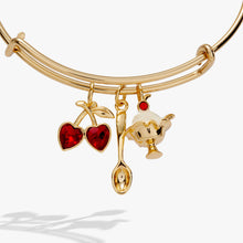 Load image into Gallery viewer, 'My Cherry Amour' Ice-Cream Sundae Multi Charm Bangle