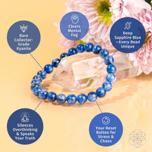 Load image into Gallery viewer, My Truth, My Power – Rare Kyanite Bracelet