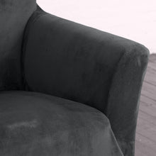 Load image into Gallery viewer, Velvet Stretch Slipcover - Gale Collection