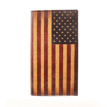 Load image into Gallery viewer, Nocona American Flag - Men's Rodeo Wallet