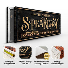 Load image into Gallery viewer, Speakeasy Personalized Bar Sign