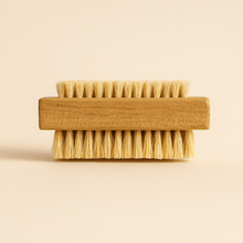Load image into Gallery viewer, Wooden Nail Brush - Natural Fingernail Scrub Brush