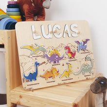 Load image into Gallery viewer, Dinosaurs Name Board
