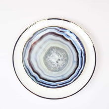 Load image into Gallery viewer, Narrow Gold Rim Dinner Plate-Set of 4