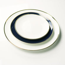 Load image into Gallery viewer, New Sapphire Blue Jewel Salad Plate- Set of 4
