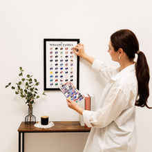 Load image into Gallery viewer, Poster Travel Tracker States USA