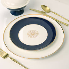 Load image into Gallery viewer, New Sapphire Blue Jewel Salad Plate- Set of 4