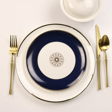 Load image into Gallery viewer, New Sapphire Blue Jewel Salad Plate- Set of 4