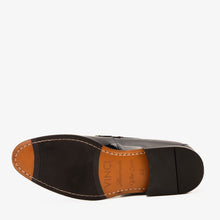 Load image into Gallery viewer, The Imperial Navy Blue &amp; Gold Leather Men Dress Shoe