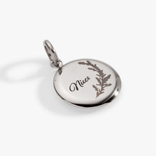 Load image into Gallery viewer, Niece Lavender Disc Charm