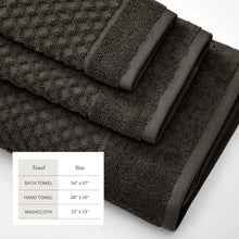 Load image into Gallery viewer, Cotton Diamond Waffle Weave Bath Towel Set - Grayson Collection