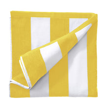 Load image into Gallery viewer, Cotton Velour Cabana Stripe Beach Towel - Novia Collection