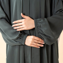 Load image into Gallery viewer, Premium Nida Zoom Open Abaya 3-Piece Set (MOA239)