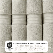 Load image into Gallery viewer, 100% Cotton Premium Bath Towel Set - Chiara Collection