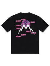 Load image into Gallery viewer, Memory Lane Scatter Logo Tee - Black