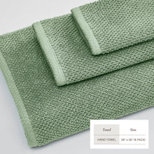 Load image into Gallery viewer, Cotton Textured Bath Towel Set - Acacia Collection