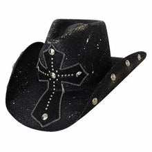 Load image into Gallery viewer, Bullhide No Mercy - Straw Cowboy Hat