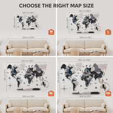 Load image into Gallery viewer, 3D LUMINOUS LED Wooden World Map 2.0 Nordik