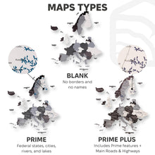 Load image into Gallery viewer, 3D Europe Wooden Map Nordik