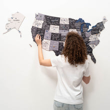Load image into Gallery viewer, Wooden 3d Map of USA - Nordik