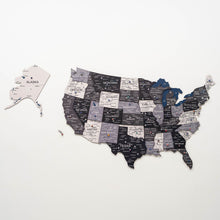 Load image into Gallery viewer, Wooden 3d Map of USA - Nordik