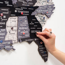 Load image into Gallery viewer, Wooden 3d Map of USA - Nordik