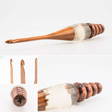 Load image into Gallery viewer, Sparkle Rosewood Crochet Hook