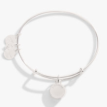 Load image into Gallery viewer, November Birthstone Charm Bangle, Topaz