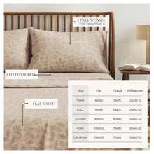 Load image into Gallery viewer, Turkish Cotton Flannel Sheet Set - Elevated Lodge Collection