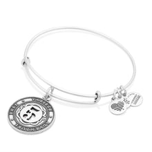 Load image into Gallery viewer, Number 5 Charm Bangle Bracelet | Free, Variety, and Adventure