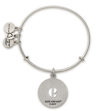 Load image into Gallery viewer, Number 9 Charm Bangle Bracelet | Worldly, Kind, and Noble