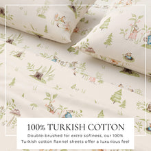 Load image into Gallery viewer, Turkish Cotton Flannel Sheet Set - Kids' Christmas Collection